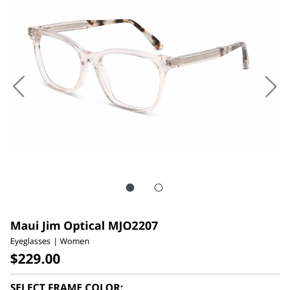 Maui Jim Accessories Maui Jim Frames No Lenses Poshmark